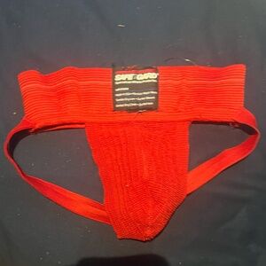 Safe T Guard Basic.Jock Strap (RED) Medium